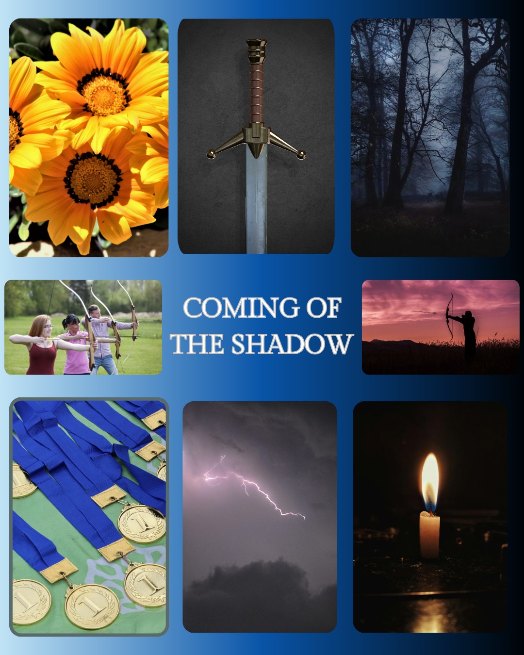 I'm experimenting with Moodboards. I hope you enjoy. Coming of the Shadow is the first book in the Shadow Wars trilogy. It is available in print and ebook at all major online stores. #epicfantasyseries #fantasynovel #EpicFantasySeries #highfantasybook #epicfantasy #fantasynovels🖋️ #EpicFantasyReads #BattleOfGoodAndEvil #bookmoodboard #battleofgoodandevil #warriorwoman⚔️ #firstbookintrilogy