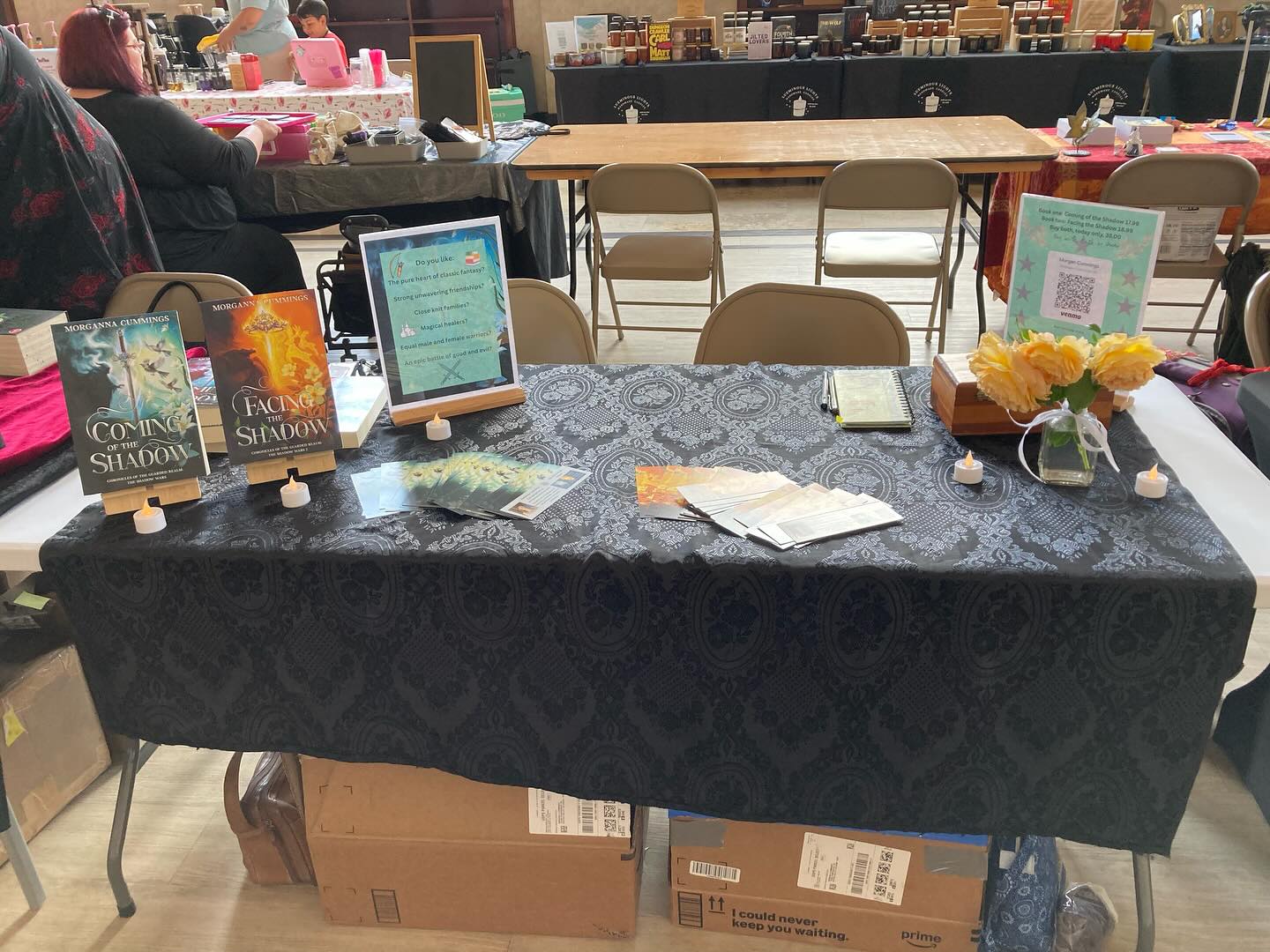 I had a lovely afternoon and evening at the Prelude to the Bay Area Book Festival event hosted by Velvet Chapter book store yesterday. So grateful to have been part of this event and to have met so many great authors and readers. #books #fantasy #authorevent #bayareabookfestival #velvetchapterbookshop