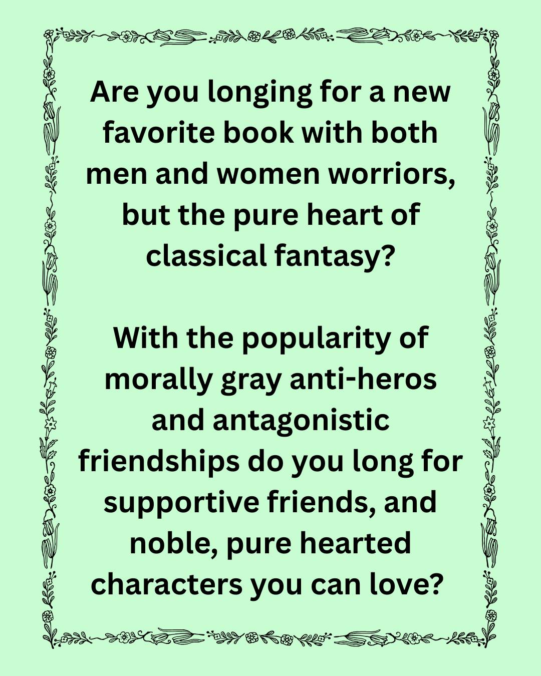 #fantasyread #fantasyreader #fantasy #fantasyreading #FantasyReads #nospicebooks #PureFriendship #fantasywithstrongwomen #epicfantasyseries #EpicFantasyReads #epicfantasy #epicfantasybooks #fantasyreadersunite #epicfantasyreads #EpicFantasyBooks #fantasybooks #favoritebookseries #fantasyreads
